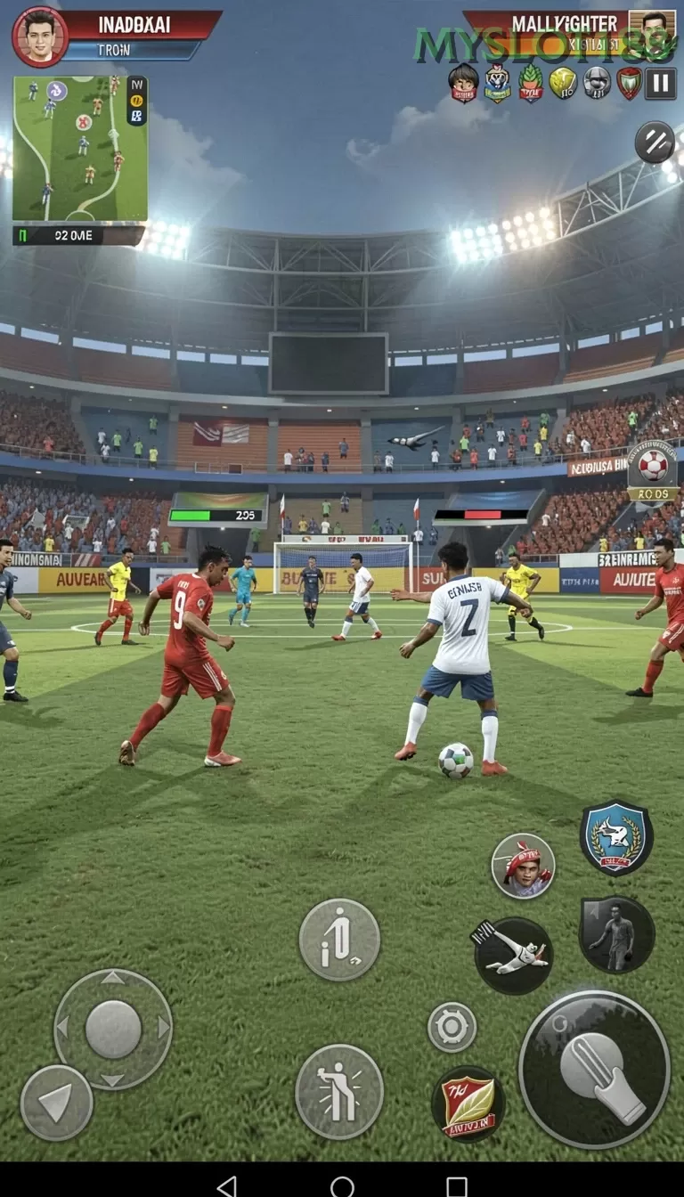 Cuplikan layar F7F7 — menu navigasi